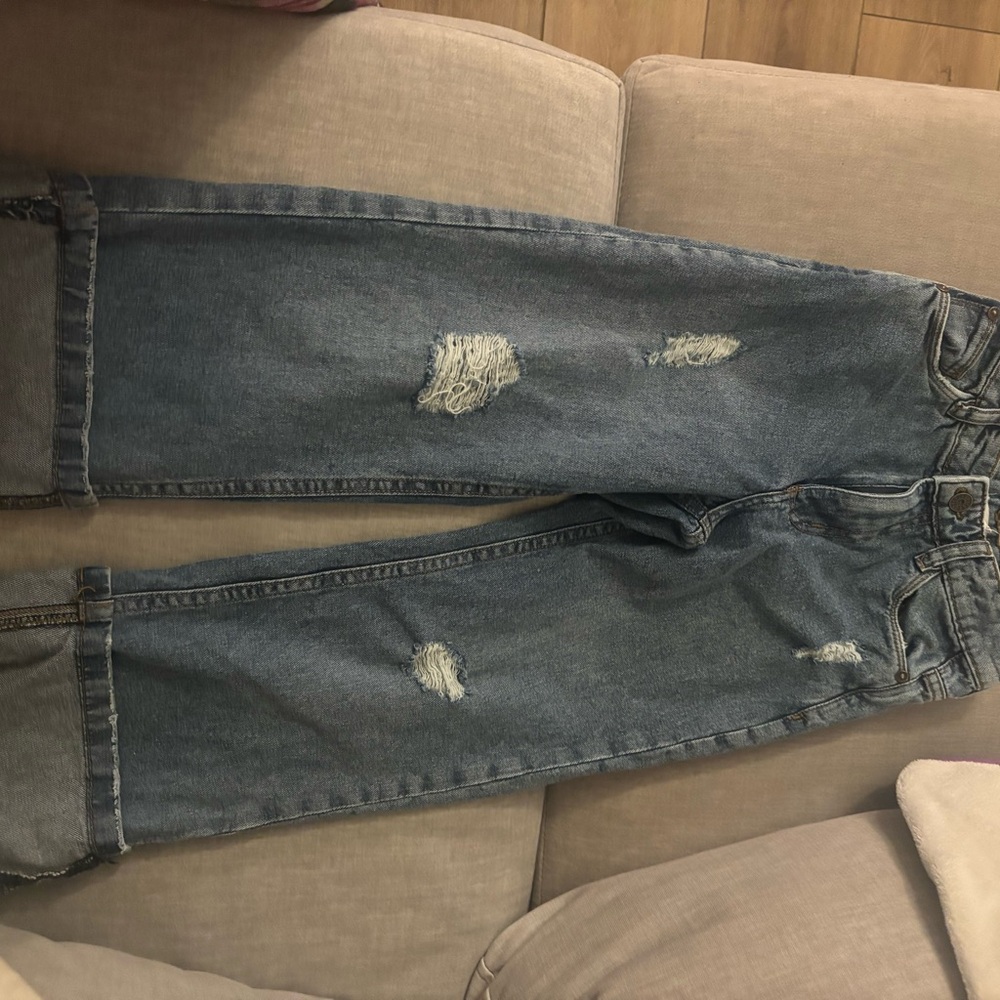 Steve Madden Kids Distressed Blue Jeans
